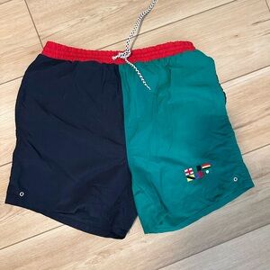 Pure Water Colorblock Men's Shorts
